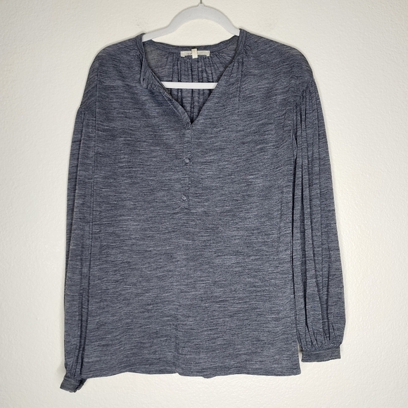 Vanessa Bruno Grey Sweater Blouse 1 - Picture 1 of 6